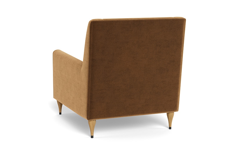 Lennox Velvet Color Block Petite Chair - Image 4