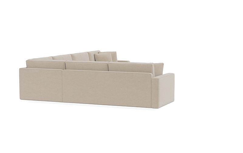 James 4-Piece 5-Seat Corner Chaise Sectional Right - Image 4