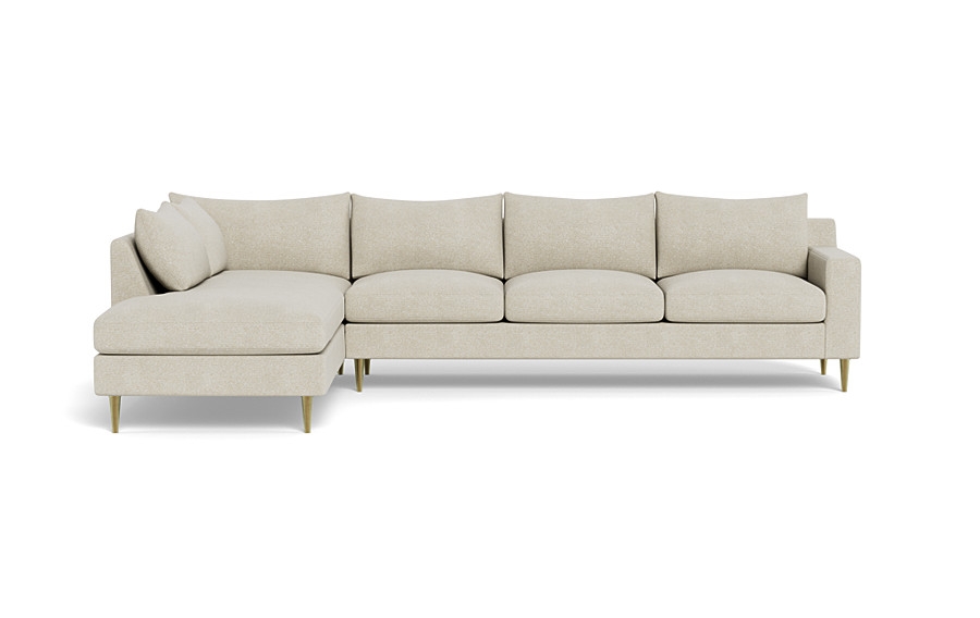 Sloan 4-Seat  Bumper Sectional - Image 0