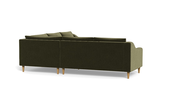 Saylor Slope Arm Corner 4-Seat Sectional Sofa - Image 1