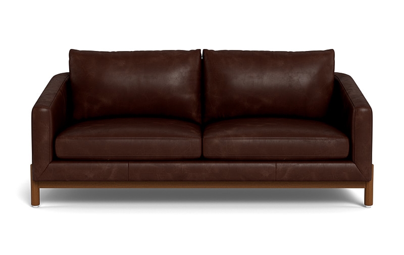 Oslo Leather 2-Seat Sofa - Image 0