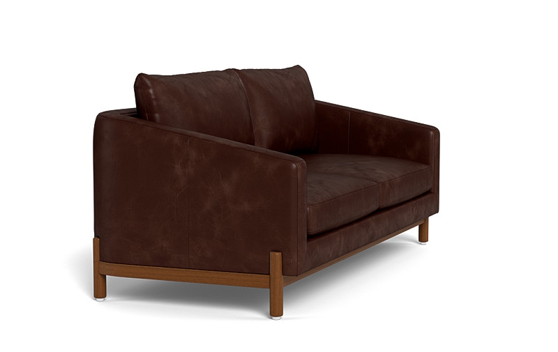 Oslo Leather 2-Seat Sofa - Image 1