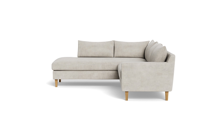 Sloan 3-Seat  Bumper Sectional,left bumper - Image 1