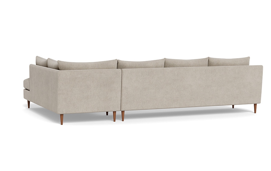 Sloan 4-Seat  Bumper Sectional - Image 3