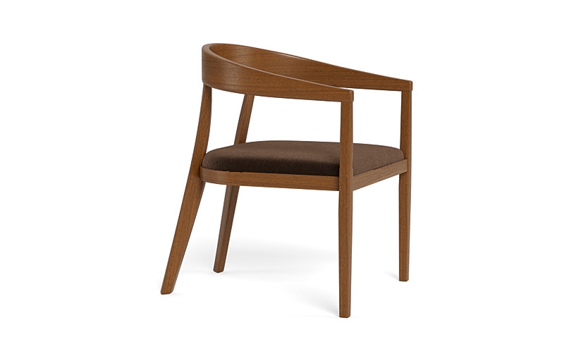 Monroe Wood Framed Upholstered Chair - Image 3