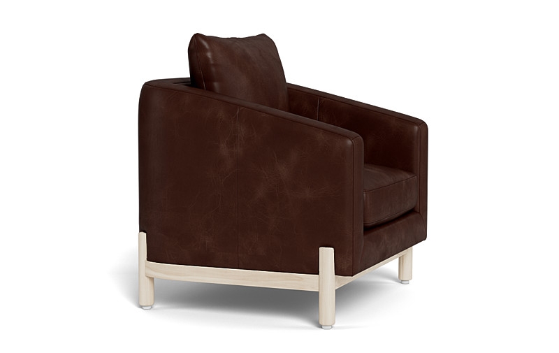 Oslo Leather Petite Chair - Image 4
