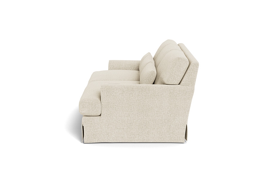 Maxwell Slipcovered Loveseat - Image 1