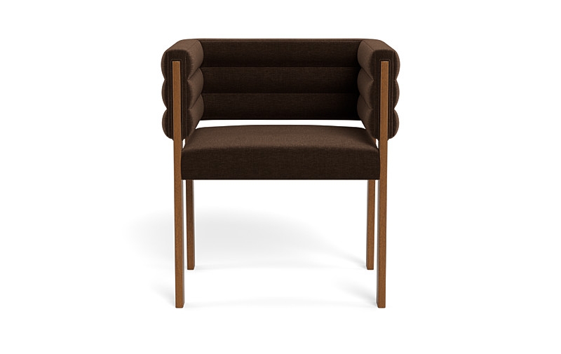 Nora Upholstered Wood Framed Chair - Image 0