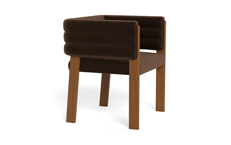 Nora Upholstered Wood Framed Chair - Image 3
