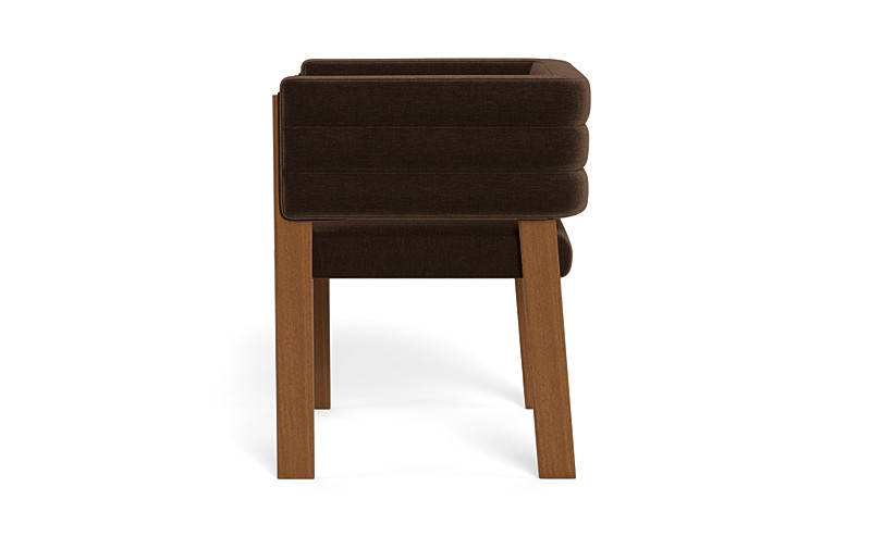 Nora Upholstered Wood Framed Chair - Image 4