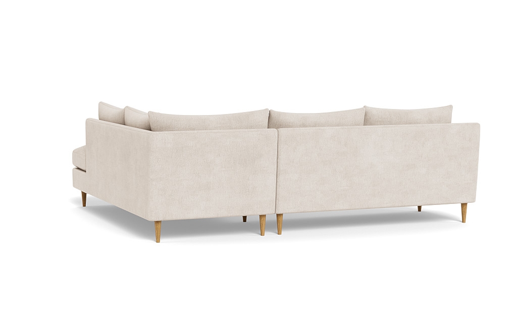Sloan 3-Seat  Bumper Sectional - Image 4