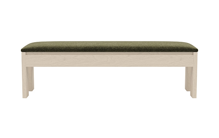 Cade Wood Framed Upholstered Storage Bench - Image 0