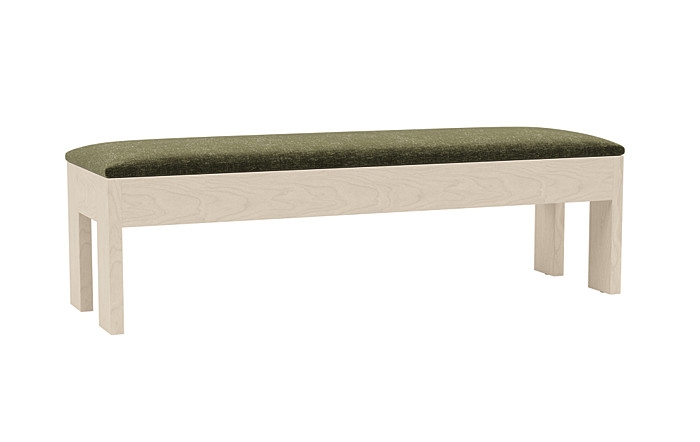 Cade Wood Framed Upholstered Storage Bench - Image 4