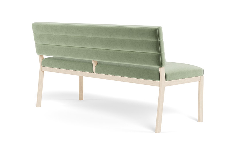 Nora Wood Framed Upholstered Bench - Image 3