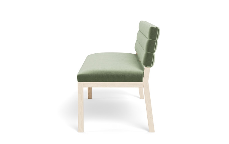 Nora Wood Framed Upholstered Bench - Image 2