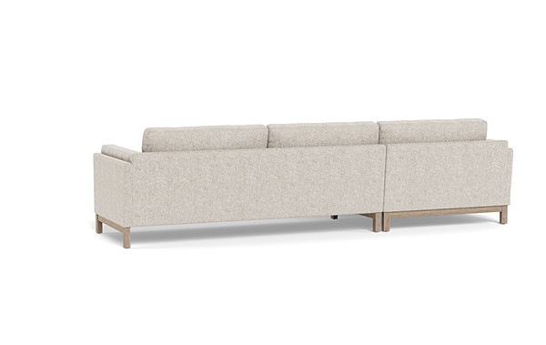 Gaby 3-Seat  Chaise Sectional with bench cushion - Image 3