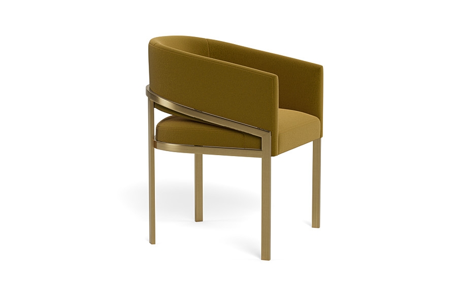 Mina Metal Framed Upholstered Chair - Image 2