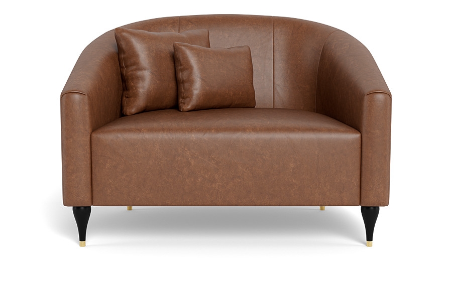 Tegan Leather Chair and a Half - Image 0