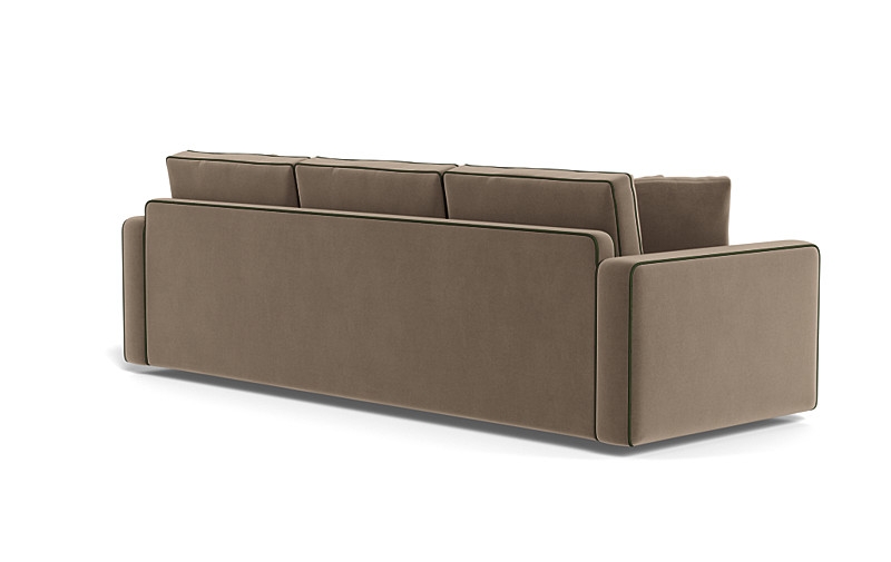 James 3-Seat Sofa with Contrast Piping - Image 4