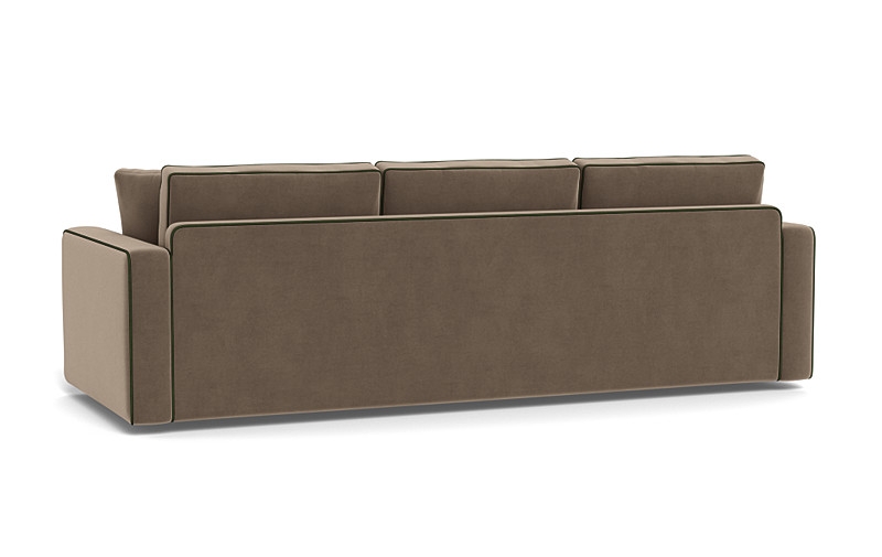 James 3-Seat Sofa with Contrast Piping - Image 2