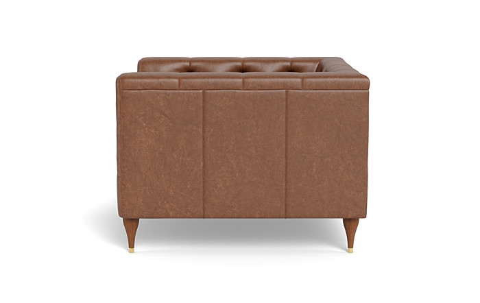 Ms. Chesterfield Leather Accent Chair by Apartment Therapy - Image 1