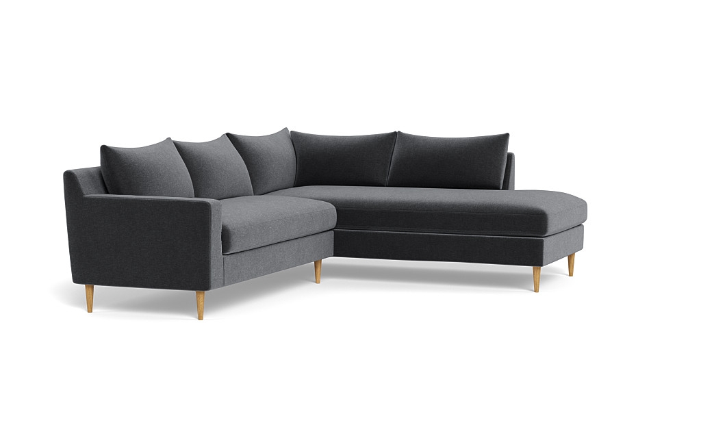 Sloan 3-Seat  Bumper Sectional - Image 2