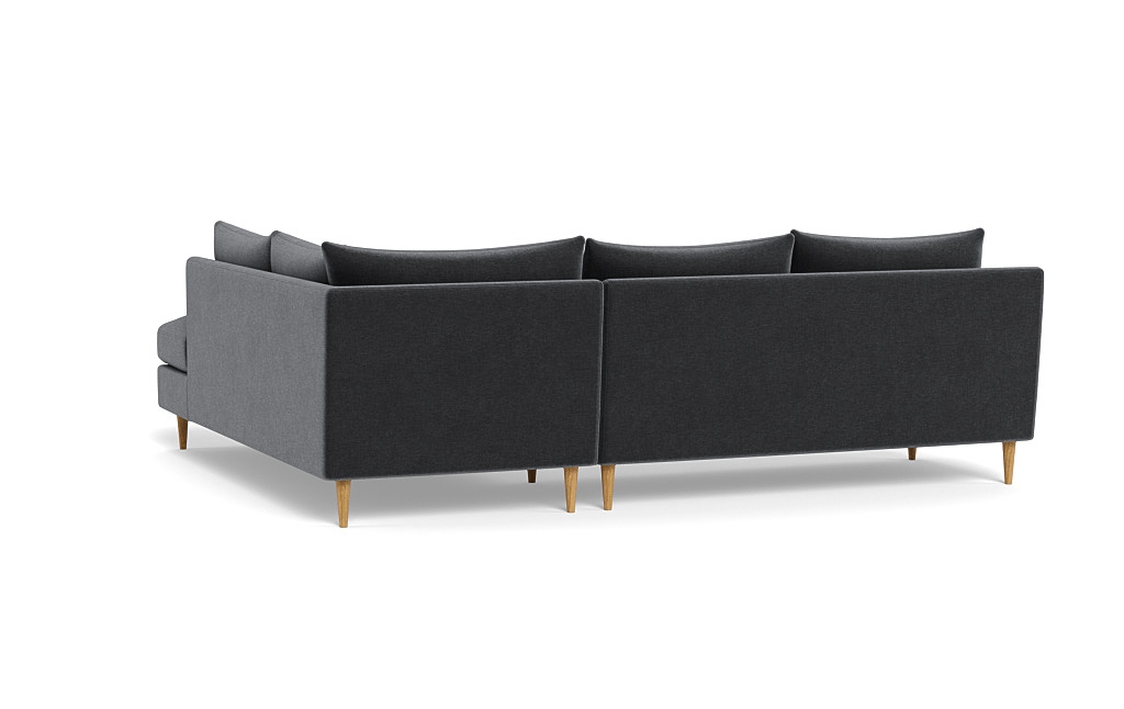 Sloan 3-Seat  Bumper Sectional - Image 4