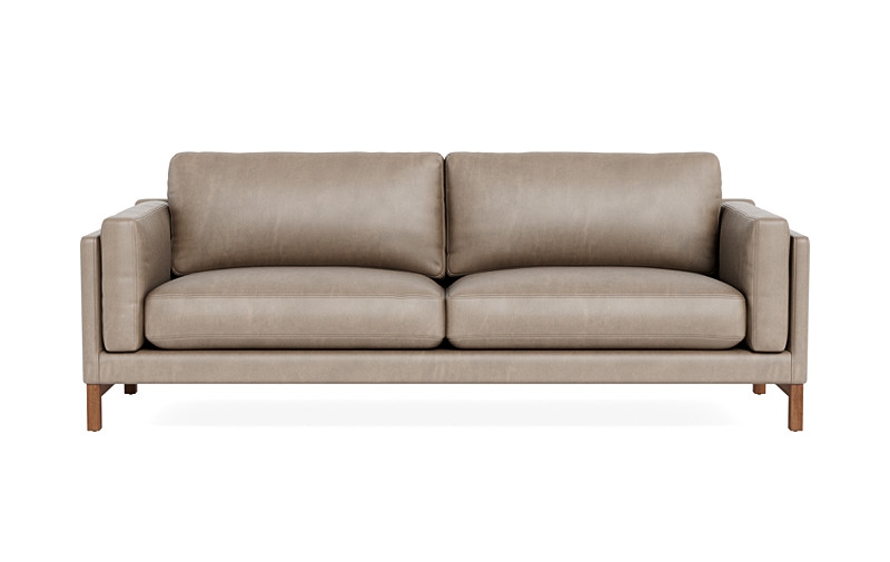 Gaby Leather 2-Seat Sofa - Image 0