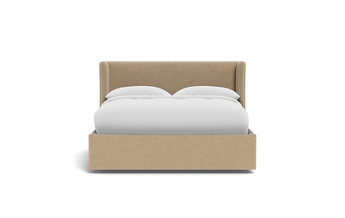 Graham Upholstered Bed with Storage Option queen - Image 0