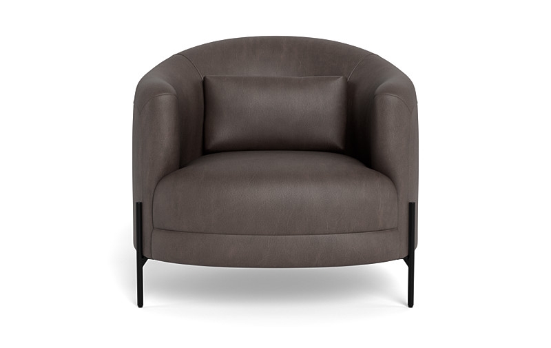 Fiona Leather Accent Chair - Image 0