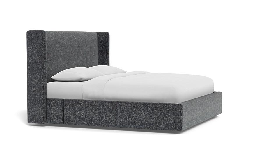 Graham Upholstered Bed with Storage Option - Image 2