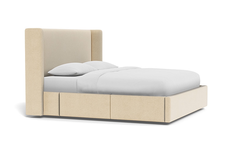 Graham Upholstered Bed with Storage Option - Image 2