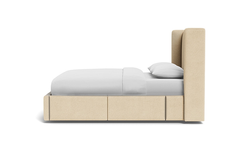 Graham Upholstered Bed with Storage Option - Image 1