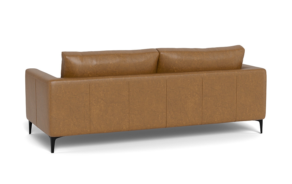 Asher 2-Seat Leather Sofa - Image 3