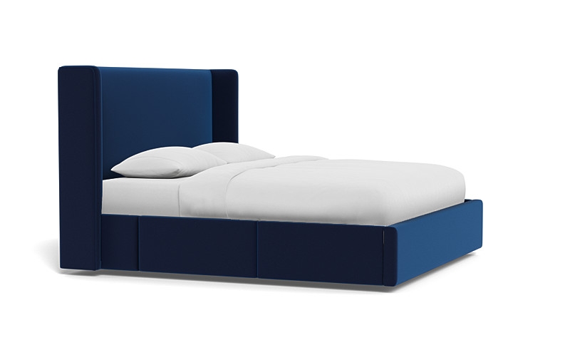 Graham Upholstered Bed with Storage Option - Image 3