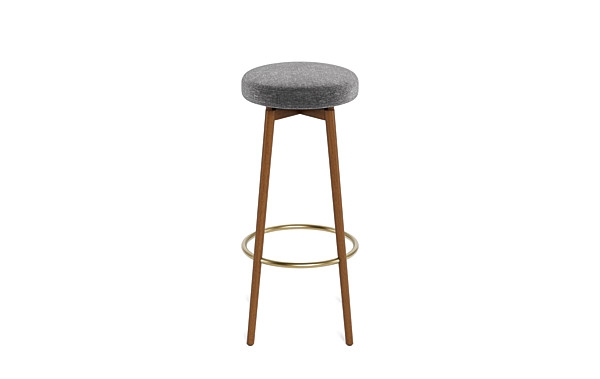 Caspine Upholstered Counter Stool - Image 2