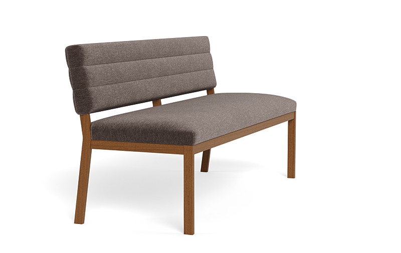 Nora Wood Framed Upholstered Bench - Image 3
