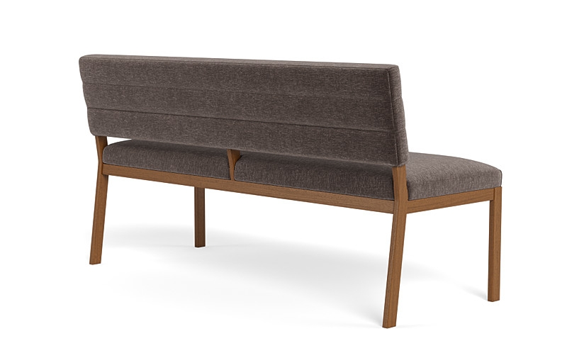 Nora Wood Framed Upholstered Bench - Image 2