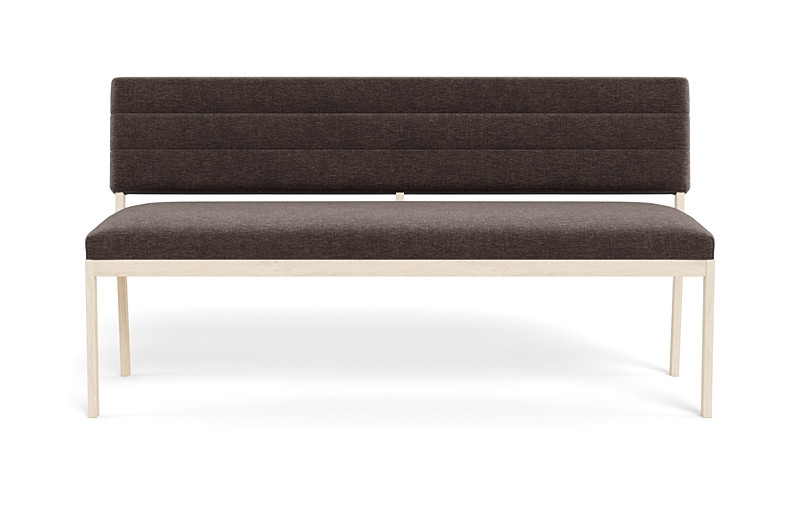 Nora Wood Framed Upholstered Bench - Image 0
