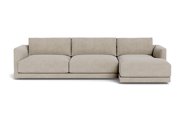 Lukas 3-Seat Right Chaise Sectional - Image 0