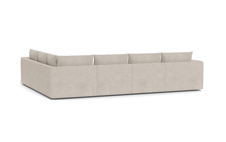 Beckham Modular 5-Seat Corner Left Chaise Sectional - Image 4