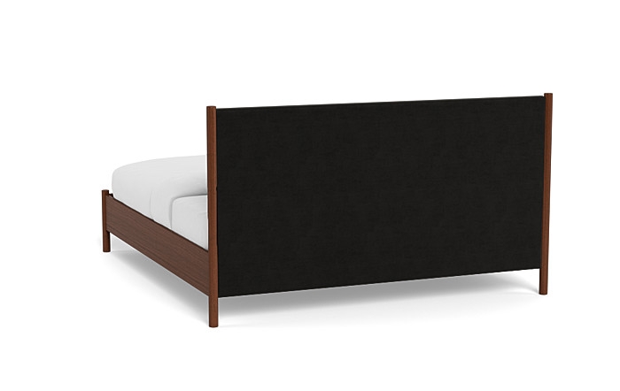 Percey Wood Framed Bed with Tufting Option - Image 3