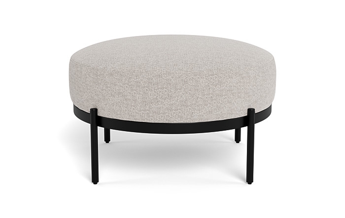 Kyle Round Stool Ottoman - Image 0