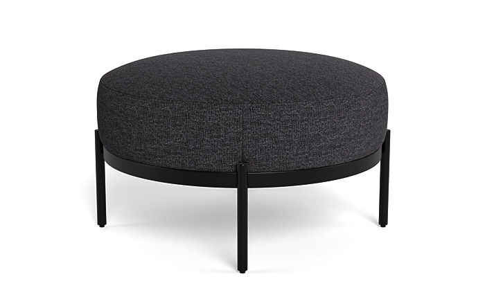Kyle Round Stool Ottoman - Image 2