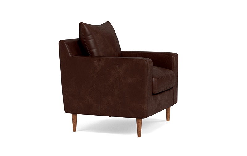 Sloan Leather Petite Chair - Image 2