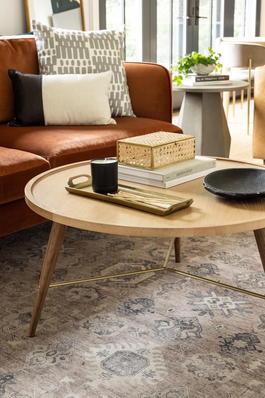 Brooks White Wash Oak Coffee table - Image 3