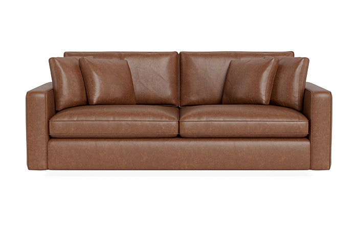 James Leather 2-Seat Sofa - Image 0