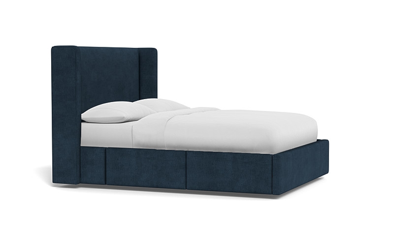 Graham Upholstered Bed with Storage Option - Image 1