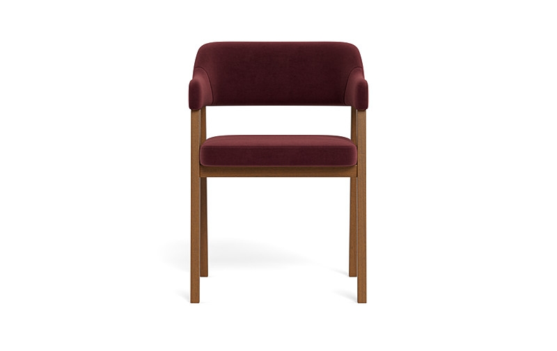 Selene Wood Framed Upholstered Chair - Image 0