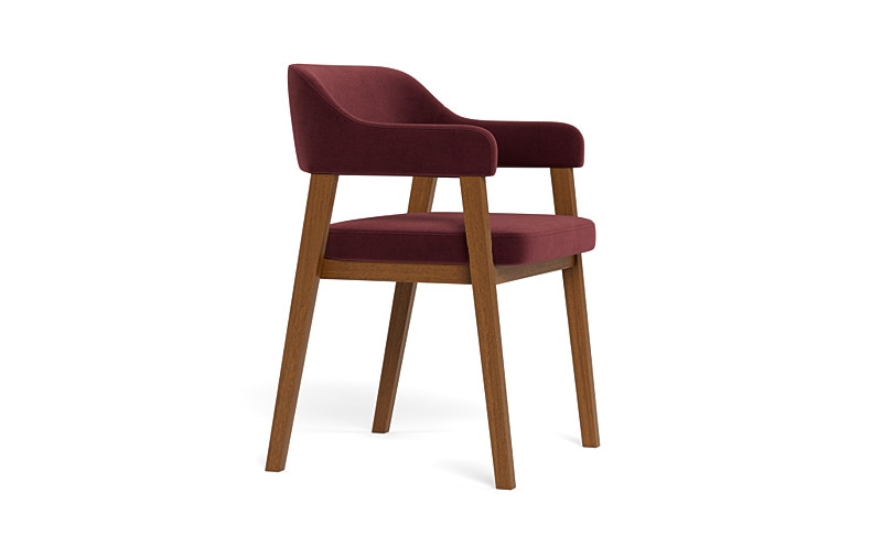 Selene Wood Framed Upholstered Chair - Image 2